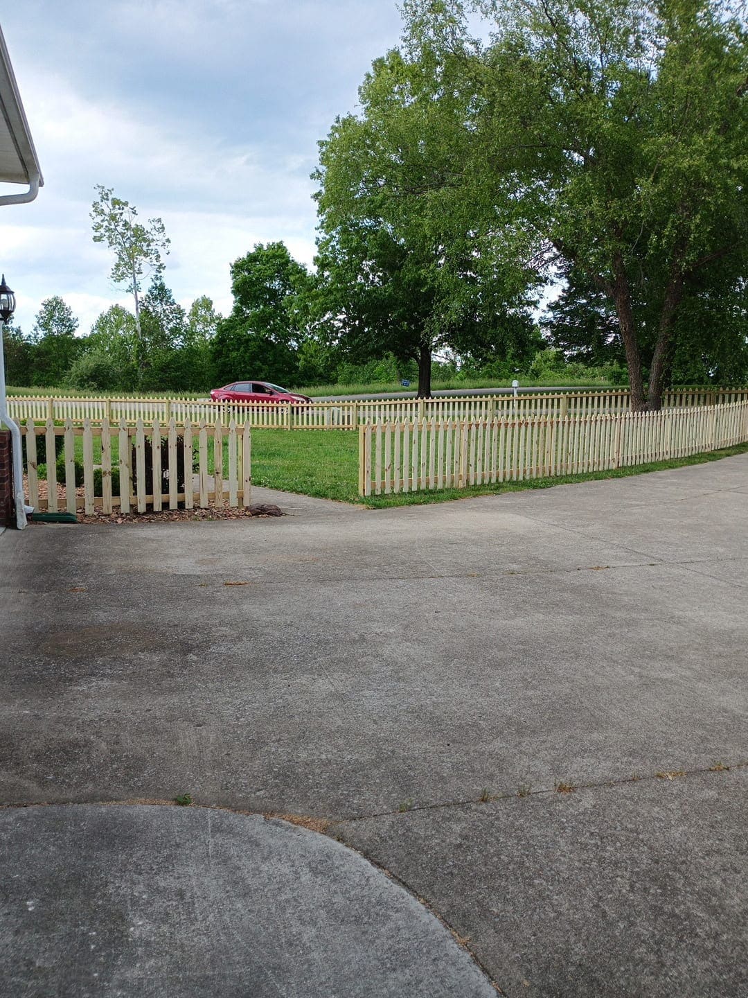 Driveway and curb work · Somerset, KY Newly paved driveway with curb work in Somerset, Kentucky by Rust & Sawdust.